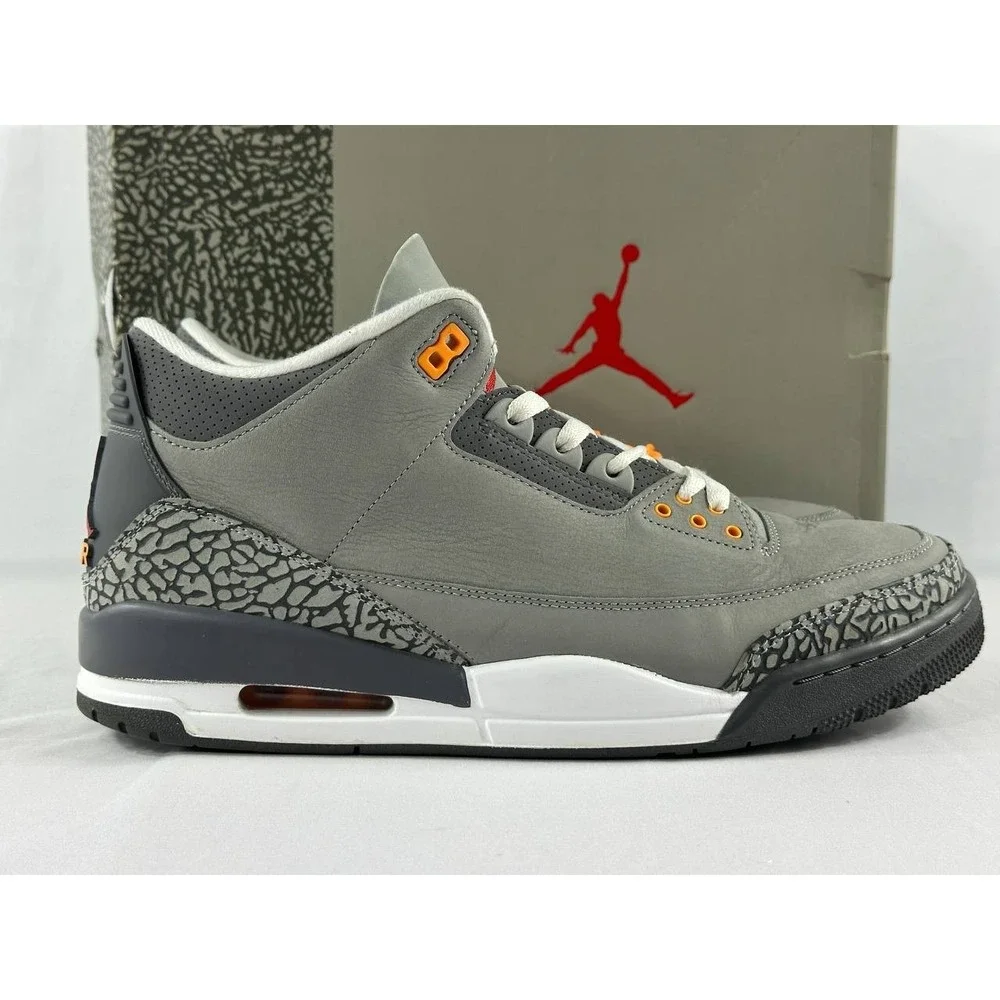 Nike Air Jordan 3 Retro 'Cool Grey' 2021 CT8532-012 Men's Size 13